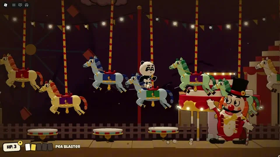 Carousel Carl gameplay in Inkhead